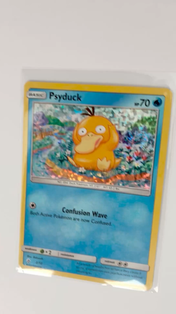 McDonalds Happy Meal Pokemon Psyduck Holo Confetti Promo Trading Card - Image 2
