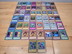 YU-GI-OH! Cards Lot of 50 Rares 1st Edition Special Holos Valuable Damaged Cards - Image 1