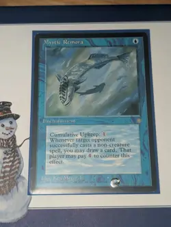 Mystic Remora [Ice Age] Magic MTG Cards LP - Image 1