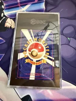 SGC 9 Mint Abra 63 1996 Base Set Basic Old Back Japanese Pokemon Card - Image 2