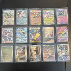 Pokemon TCG Card Set Of 15 Cards SIR Art Illustration Rare English Zapdos SIR - Image 1