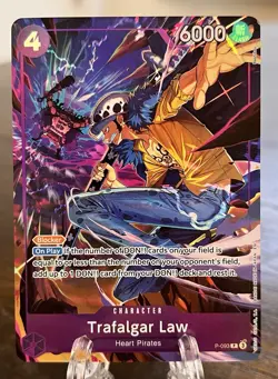 Trafalgar Law (Illustration Box Vol.6) P-093 One Piece Promotion Cards Foil NM - Image 1