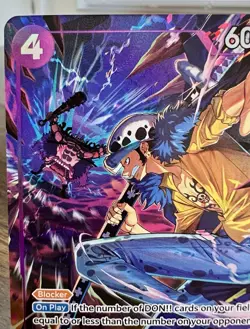 Trafalgar Law (Illustration Box Vol.6) P-093 One Piece Promotion Cards Foil NM - Image 2