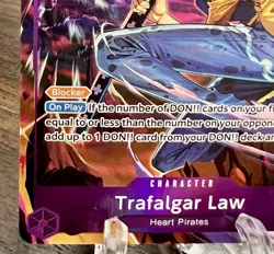Trafalgar Law (Illustration Box Vol.6) P-093 One Piece Promotion Cards Foil NM - Image 5