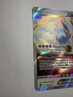 Lugia v Star 139/195 Sword & Shield Silver Tempest Ultra Rare Card - Image 4