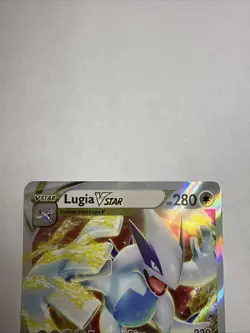 Lugia v Star 139/195 Sword & Shield Silver Tempest Ultra Rare Card - Image 5