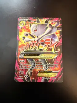 M Mewtwo EX 160/162 Full Art XY Breakthrough English Pokemon TCG Card MP - Image 2