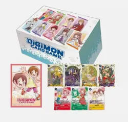 Digimon Card Game Premium Heroine Set PB18 English Version New Sealed In Hand - Image 1