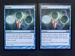 2 x Ponder MTG Mint/Near Mint ENG - Image 1