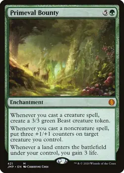 MTG PRIMEVAL BOUNTY EXC - ABBONDANZA PRIMORDIALE - JMP - MAGIC - Image 1