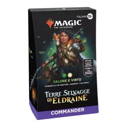 Magic The Gathering - Commander Deck - Valore e Virtu - Wilds of Eldraine -ITA - Image 1
