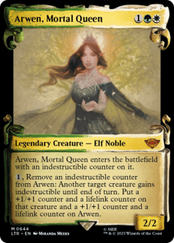 Magic MTG - Arwen, Mortal Queen - MINT/NMINT - EN - Image 1