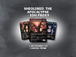 Sheoldred, the Apocalypse - Custom Magic: The Gathering Card - Image 1