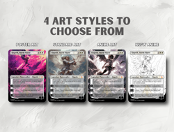 Elspeth, Storm Slayer - Custom Magic: The Gathering Card - Image 2