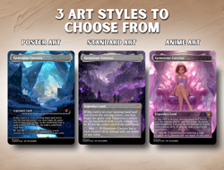 Gemstone Caverns - Custom Magic: The Gathering Card - Image 2