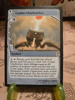 MTG Goblin Charbelcher Mystery Booster 2 Regular Future Sight Rare NM - Image 1