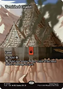 Tarnished Citadel (Borderless) [Avatar: The Last Airbender: Eternal-Legal] Foil - Image 1