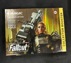 MTG Magic The Gathering Fallout English Omega Collector Booster x1 - Image 1