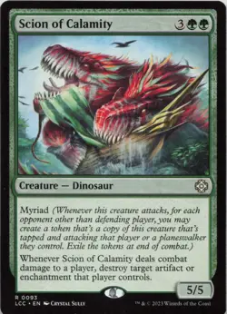Scion of Calamity R Commander: The Lost Caverns of Ixalan 93 NM MTG - Image 1