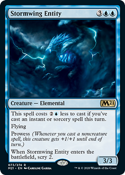Magic MTG - Stormwing Entity - Edition de base 2021 - MINT/NMINT - EN - FOIL - Image 1