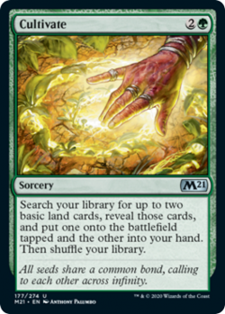 Magic MTG - Cultivate - Edition de base 2021 - MINT/NMINT - EN - Image 1