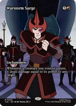 Warstorm Surge (Borderless) [Avatar: The Last Airbender: Eternal-Legal] Near Min - Image 1