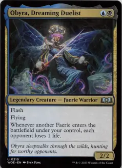 Obyra, Dreaming Duelist U Wilds of Eldraine 210 - LP - Image 1