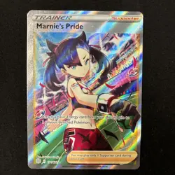 Pokemon Marnie's Pride 171/172 - ERROR - WHITE ALIGNMENT DOT - OFF CENTER - NM/M - Image 1