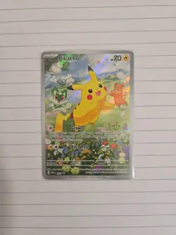 Pokemon Pikachu TCG SVP 88 Black Star Promo Holo Card NM/Mint Condition - Image 1