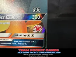 Charizard Gx 9/68 Battle Acadamy Stamp, Hidden Fates, Pokemon, NM - Image 2