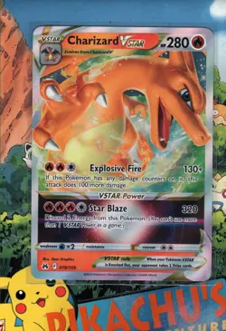 Pokemon TCG Charizard VSTAR Crown Zenith 019/159 Holo Ultra Rare NM/M - Image 1