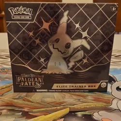 Pokemon TCG Scarlet & Violet Paldean Fates Elite Trainer Box - Image 1
