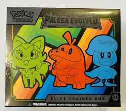 Pokemon TCG: Scarlet Violet Paldea Evolved Elite Trainer Box ETB - Sealed - New - Image 1