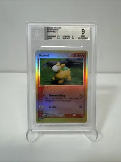 2003 Numel 69/97 Reverse Foil Holo Ex Dragon Pokemon BGS 9 Mint - Image 1