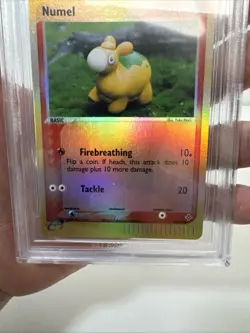 2003 Numel 69/97 Reverse Foil Holo Ex Dragon Pokemon BGS 9 Mint - Image 4