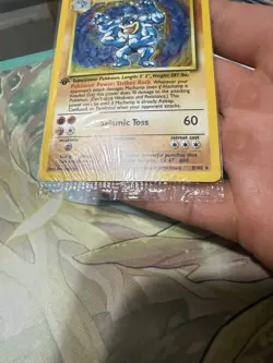 *ACTUALLY SEALED* 1999 Pokemon Base Set 1st Edition Machamp Holo #8/102 - Image 3