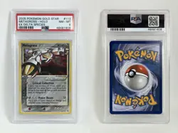 Pokemon Metagross - Holo Gold Star EX Delta Species Ultra Rare #113 PSA 8 NM-MT - Image 3