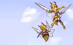 Pokemon beedrill moemon Pad Gaming Mat Desk - Image 1