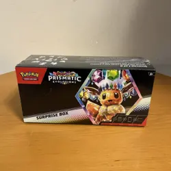 Pokemon TCG Scarlet & Violet Prismatic Evolutions Surprise Box New Sealed - Image 1