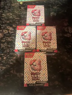 Pokemon TCG Scarlet & Violet 151 Booster Bundle Sealed/Brand New four (4) boxes - Image 2