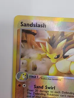 Pokemon TCG Reverse Holo Rare Sandslash 21/100 Sandstorm - Image 3