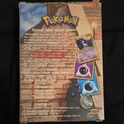 Opened Empty Box Pokemon Neo Discovery Brain Wave Theme Deck Espeon - Image 4