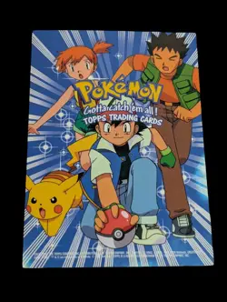 Pokemon Topps 1999 Movie Animation Edition Checklist - Image 1