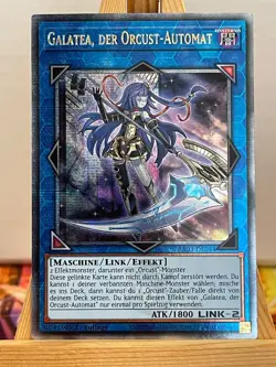 Galatea, Der Orcust-Automat RA03-DE044 Quarter Century Secret Rare DE NM YUGIOH - Image 1