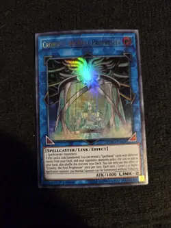 Crowley, the First Propheseer - DUPO-EN028 - Ultra Rare - 1st Edition - Image 1