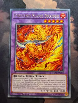 Fighting Flame Dragon MZMI-EN005 Rare 1st Edition Yugioh - Image 1