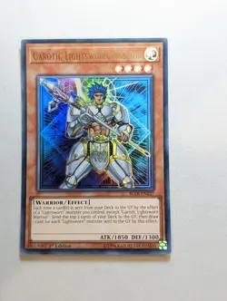 Yu-Gi-Oh! - Garoth, Lightsworn Warrior - (BLLR-EN037) - 1st Edition - Image 1