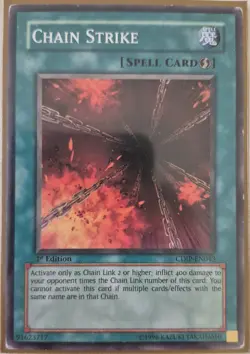 YuGiOh Chain Strike 1st Edition CDIP-EN043 - Image 1