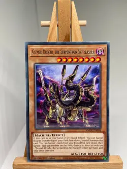 Gizmek Orochi, The Serpentron Sky Slasher Rare 1st Edition AMDE-EN048 NM YuGiOh - Image 1