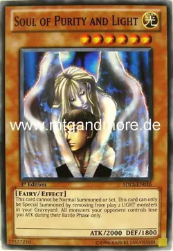 Yu-Gi-Oh 2x Soul of Purity and Light - - - SDLS - Image 1